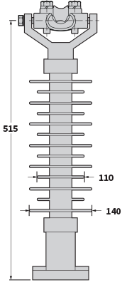 33Kv Polymer Clamp Top Dimensions